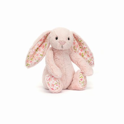 Jellycat Blossom Blush 'Cherry' Bunnies UK | 05286ICFT